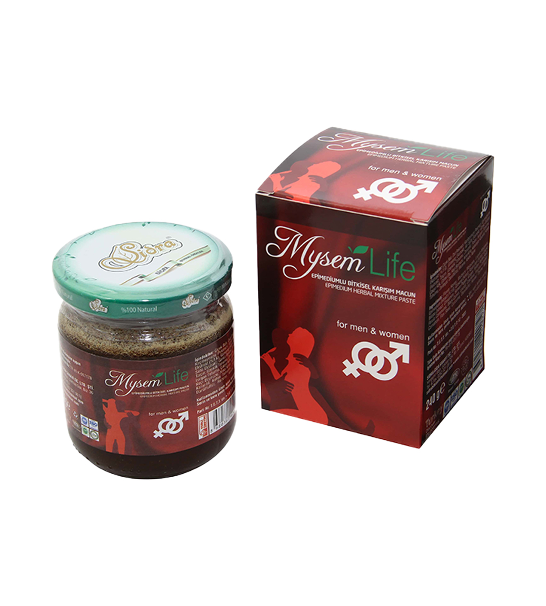100% Natural and Safe Themra Epimedium Turkish Honey Blend - Turkish Paste,  8.46 oz - 240g