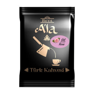 Beta türkischer Kaffee, mit Rosengeschmack, 100g