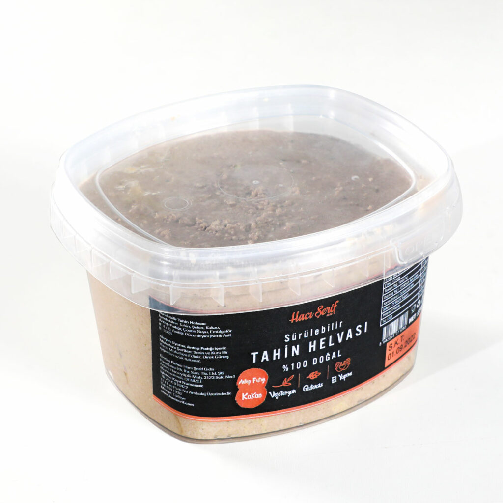 Spreadable Tahini Halva, 250G Grand Bazaar in Turkey